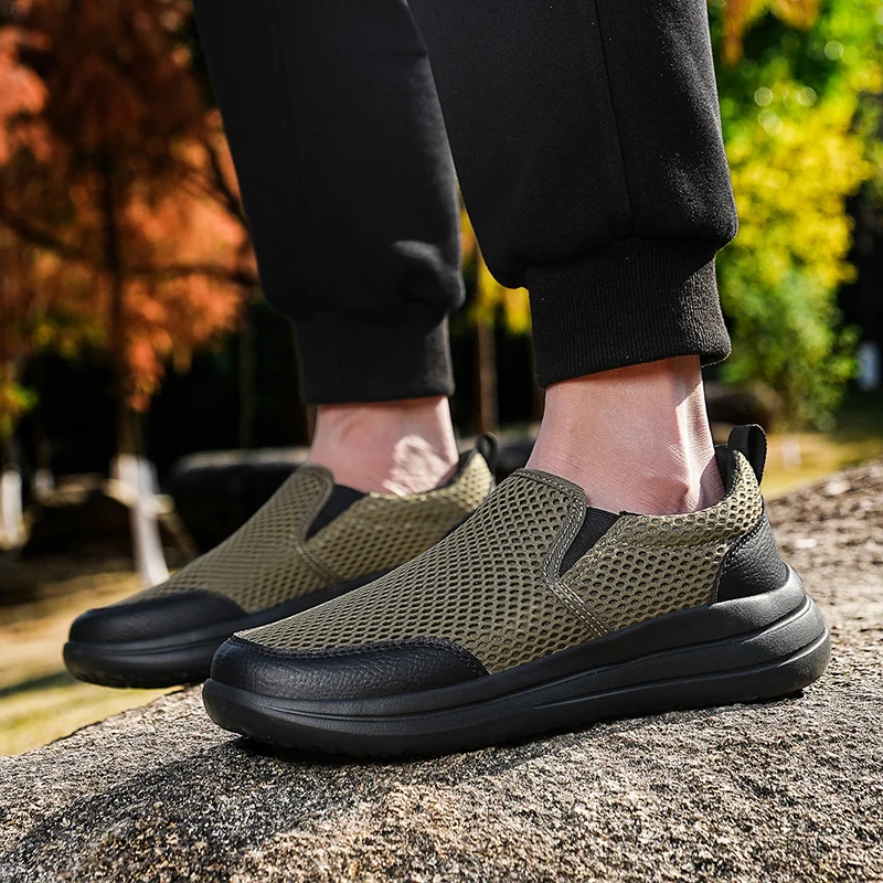 MAEDEF Shoes for Men Summer Casual Shoes Man Loafers Male Sneakers Lightweight Mens Trainers Men's Running Sports Shoe Masculino - Image 3