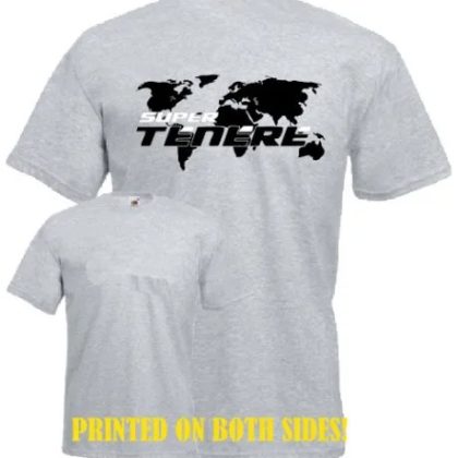 New Arrival Men’s Fashion Japan Motorbike Super Tenere T-Shirt | Motorcycle Fans Cotton Graphic Tee